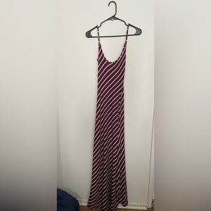 Ankle length stripped dress by Loila (M)